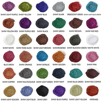 Mica Powder 108 Colors (50.4 Ounce)