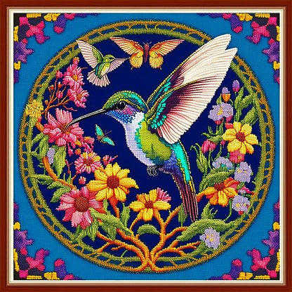Stamped Cross Stitch Kits Full Range of Embroidery Patterns Starter Kits for Beginners Adult DIY Cross Stitches Needlepoint Kits 11CT