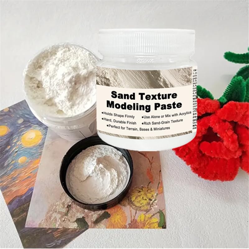 Acrylic Modeling Paste 3D Art Texture Paste 9.88oz (9.8767 Ounce)