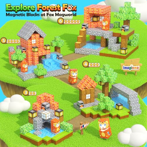 100PCS Magnetic Blocks