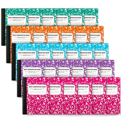Mini Composition Notebook (30 Count)