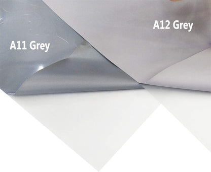 guangyintong Heat Transfer Vinyl Gray HTV Rolls, 12" x 10ft Gray Iron on Vinyl for T-Shirts, Matte Surface HTV Vinyl for All Cutter Machine Easy to Cut & Weed for Heat Vinyl DIY Design