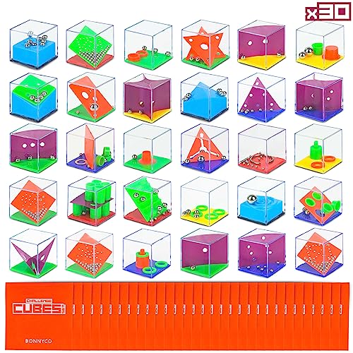Brain Teaser Puzzles Cubes Kids Party Favors Pack 30. Pinata Goodie Bags Stuffers for Kids 3