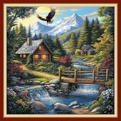 Cross Stitch Kits for Beginners Stamped Cross