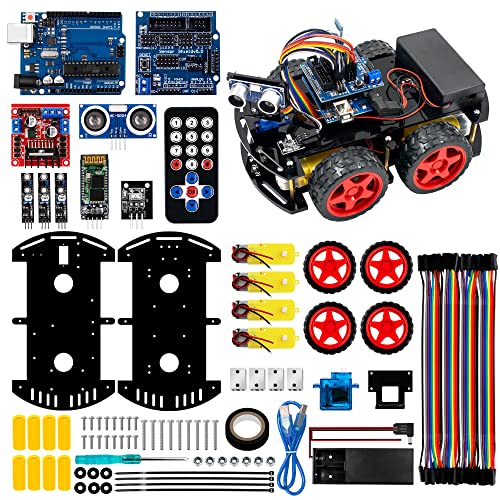Smart Robot Car R3 Project Kit Compatible with Arduino IDE
