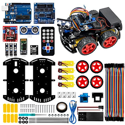 Smart Robot Car R3 Project Kit Compatible with Arduino IDE