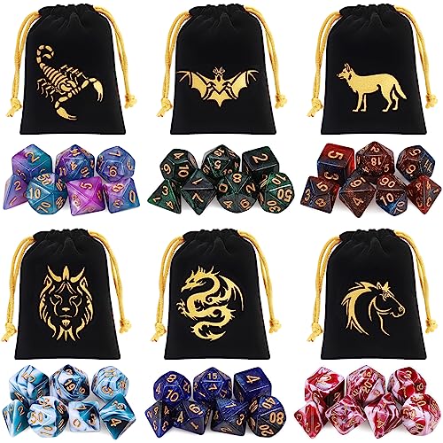 Polyhedral Dice Set (42 Count)