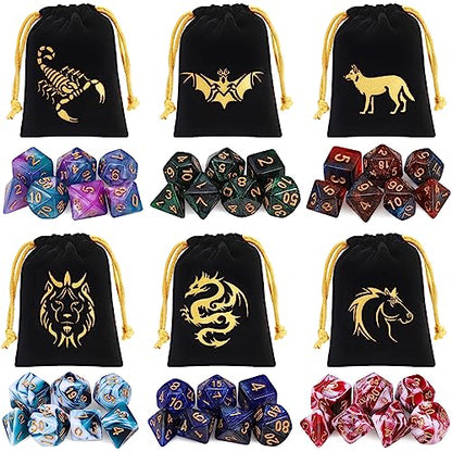 Polyhedral Dice Set (42 Count)
