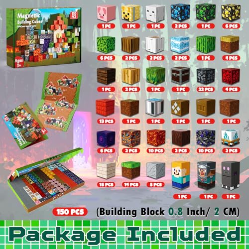 Magnetic Blocks (250 Count)