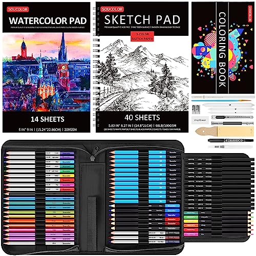 76 Pcs Art Supplies Drawing Kit (76 Count)