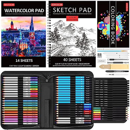 76 Pcs Art Supplies Drawing Kit (76 Count)