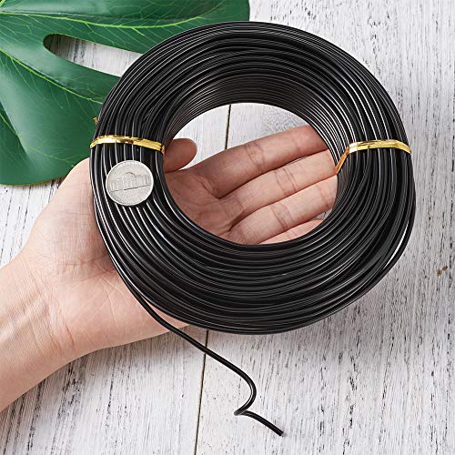 114 ft 10 Gauge Aluminum Wire Bendable Metal Craft Wire 2.5mm (114 Foot)