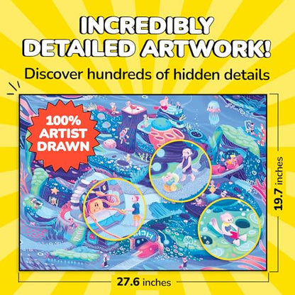 Jigsaw Puzzles 1000 Pieces with Storytelling Comics