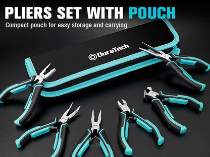 Mini Pliers Set (6 Count)