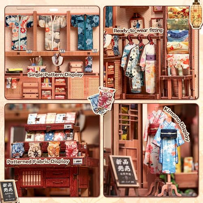 Japanese Book Nook Kit Miniature Store