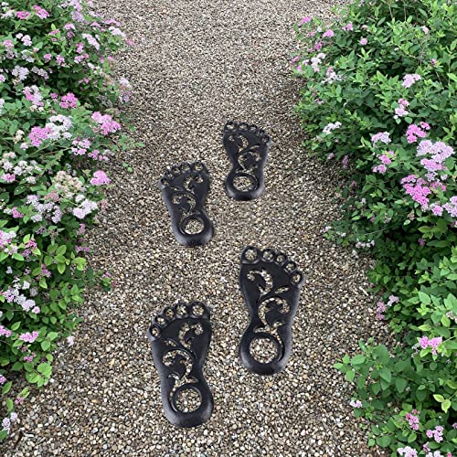 Pair of Footprint Stepping Stone