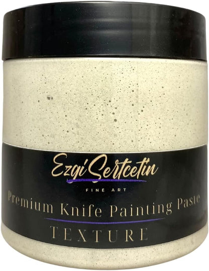 Premium Palette Knife Painting Paste|Texture Paste|Authentic Bright Colors|Ready to Use|Easy to Apply| 6oz (Choco Milk)