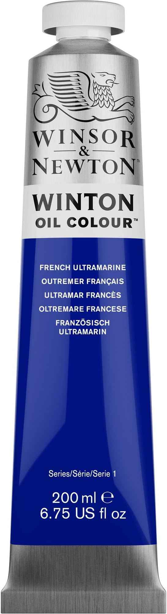 Winsor & Newton Winton Oil Color, 200ml (6.75-oz) Tube, French Ultramarine