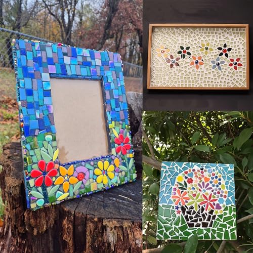 Mosaic Tiles for Crafts (100 Count)