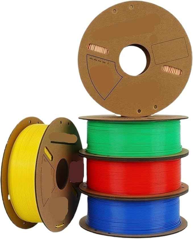 3KG PLA Filament 1.75mm 3D Printing Plastic Material No Bubble Multiple Color for 3D Printers 3D Pen(White)