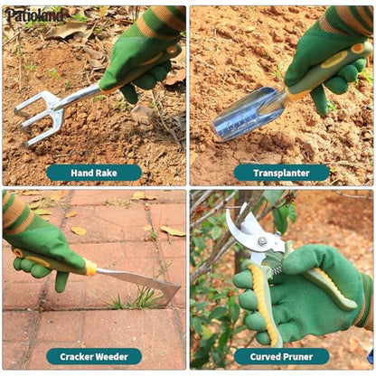 Green Garden Tools Set 26 (26 Count)