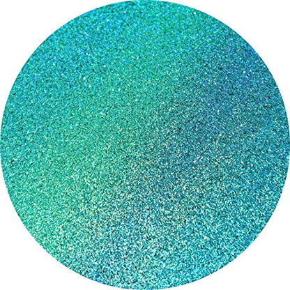 Craft Glitter Turquoise Blue Holographic 100g Ultrafine Glitter (3.5 Ounce)