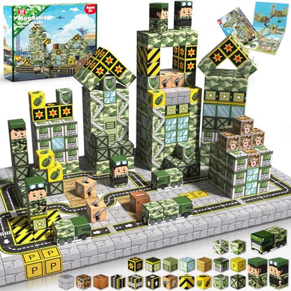 100PCS Magnetic Blocks