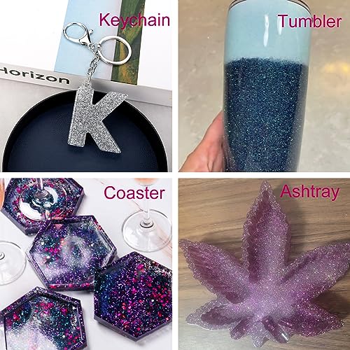 Holographic Fine Glitter for Epoxy Resin DIY Craft