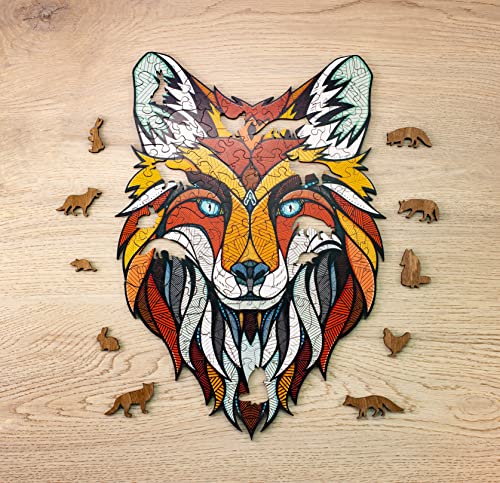 Fox Wooden Jigsaw Puzzle