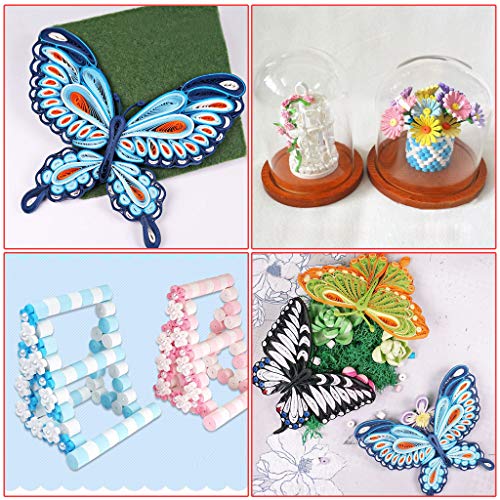 Paper Quilling Kit with 1860 Strips and Quilling Tools and Storage Box