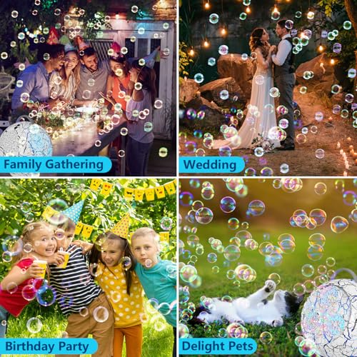 Bubble Machine for Kids (5 Count)