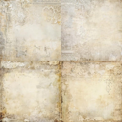 24 Sheets Vintage Lace Scrapbooking Paper Pad 6x6 (24 Count)