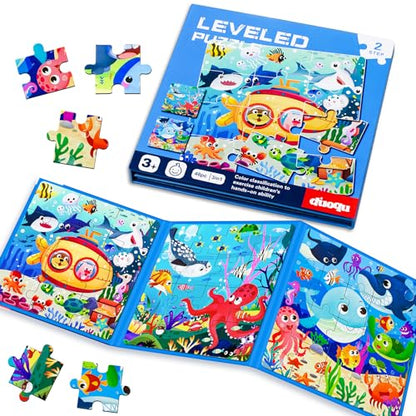 Magnetic Puzzles for Kids Ages 3 (48 Count)
