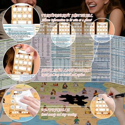 DND Initiative&Combat Tracker Set