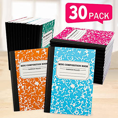 Mini Composition Notebook (30 Count)