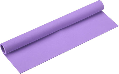 MECCANIXITY Foam Sheets Crafts 35x19 Inch 2mm EVA Craft Foam Paper Foam Sheets for Crafts Projects DIY Cosplay Modeling, Light Purple