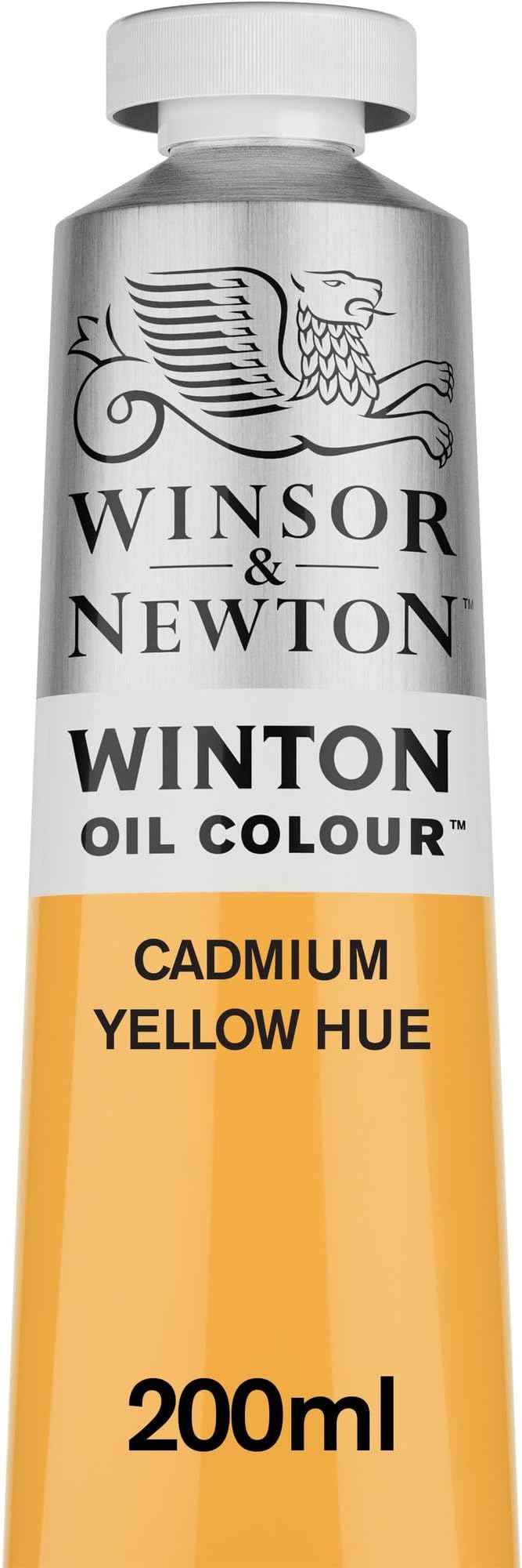 Winsor & Newton Winton Oil Color, 200ml (6.75-oz) Tube, Cadmium Yellow Hue