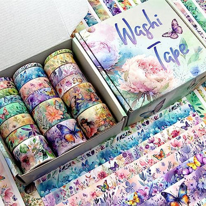 20 Rolls Washi Tape Set