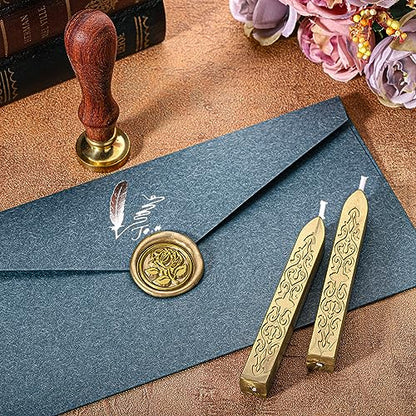 12Pcs Sealing Wax Sticks for Wax Seal Stamp (12 Count)