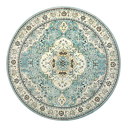 Felice Floral Medallion Round Rug