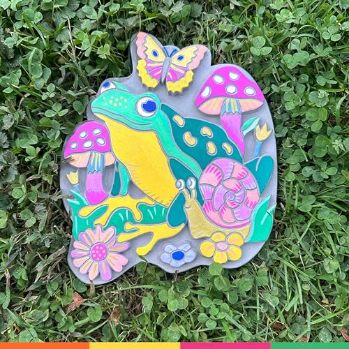 Marker by Numbers Garden Stone Craft Kit for Kids