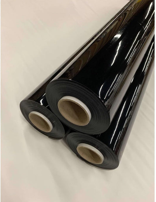 Metro Screenworks Fire Retardant Clear Vinyl Roll (Partial) - Clear Marine Vinyl 40 Gauge Sheet - 72-in x 25 Yards - Double Polished Heavy Duty Plastic Sheeting - Windows, Boats, Greenhouse, & More