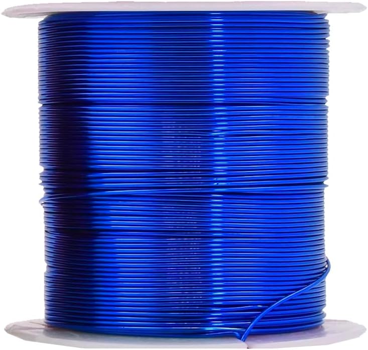Mandala Crafts 22 Gauge Anodized Aluminum Craft Wire for Jewelry Making - 400 FT Colored Flexible Rainbow Wire - Bendable for Bonsai Armature Crafting Sculpting - Crafty Corner