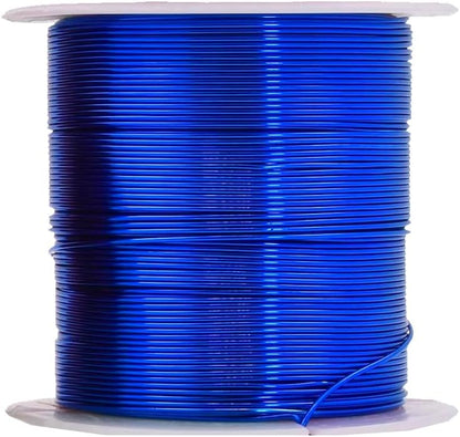 Mandala Crafts 22 Gauge Anodized Aluminum Craft Wire for Jewelry Making - 400 FT Colored Flexible Rainbow Wire - Bendable for Bonsai Armature Crafting Sculpting - Crafty Corner