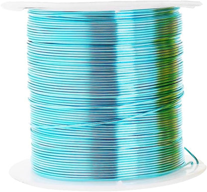 Mandala Crafts 14 Gauge Anodized Aluminum Craft Wire for Jewelry Making - 240 FT Colored Flexible Pastel Wire - Bendable for Bonsai Armature Crafting Sculpting - Crafty Corner