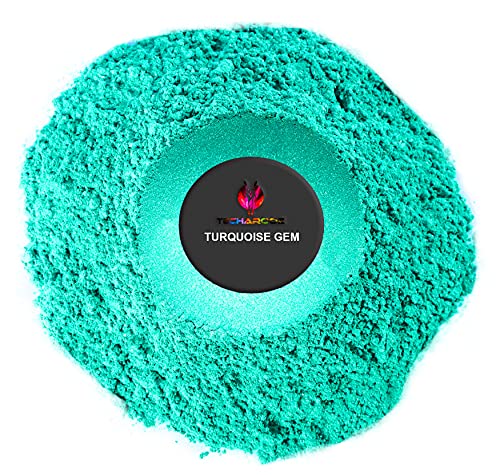 Turquoise Gem Mica Powder for Epoxy Resin 56g (2 Ounce)
