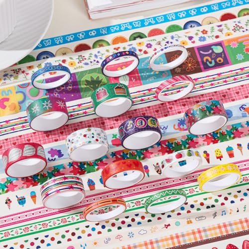 32 Rolls Washi Tape Set (32 Count)