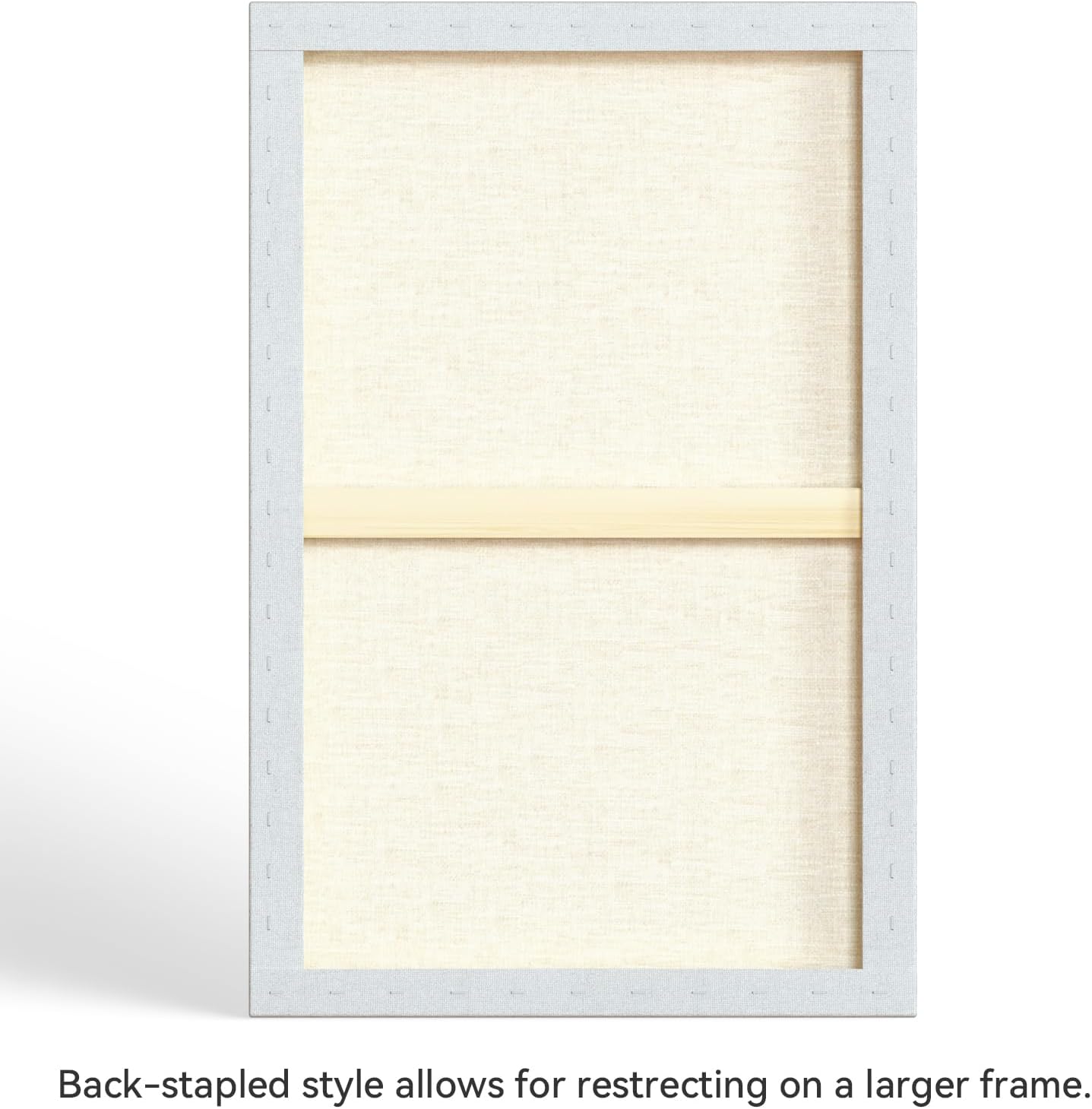 PHOENIX 24x36 Inch 2 Pack Artist Canvas - Extra Large Stretched Canvases for Painting - 3/4 Inch Profile, 100% Cotton 11 Oz. Gesso Primed White Blank Professional Canvas Oil & Acrylic Paints