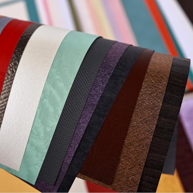 50 Sheets A5 Textured Scrapbook Paper for Crafts, Multi-Color Collage Textured Paper Pearlescent Crafting for Card making, Scrapbooking, Origami, Scrap Book