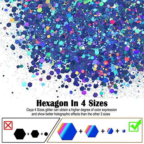 Holographic Chunky Glitter (3.5 Ounce)